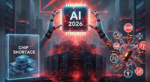 Por qué la IA será más cara en 2026: falta de chips, centros de datos al límite y más riesgos