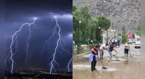 Lluvias y rayos activan alerta naranja en el Perú: Senamhi advierte fenómeno en estas 10 regiones