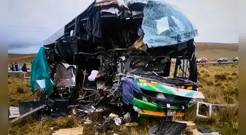 Accidente en la Carretera Central deja dos fallecidos y múltiples heridos tras choque de bus y camión
