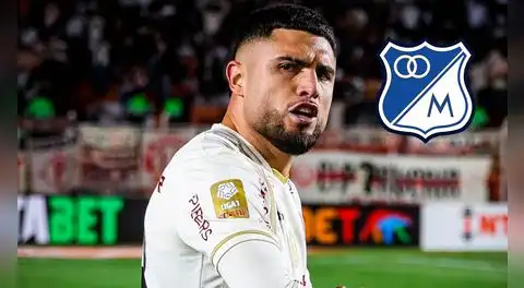 Universitario perdería figura clave: Rodrigo Ureña en la mira de Millonarios de Colombia