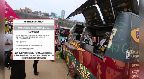 Dueños de food trucks recibirán apoyo del Estado: nueva ley formalizará el negocio de vehículos gastronómicos