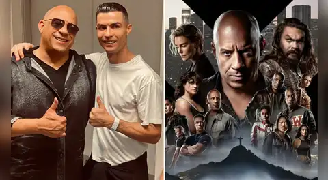 Vin Diesel confirma que futbolista Cristiano Ronaldo tendrá un papel en próxima película de ‘Rápidos y furiosos’