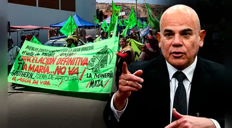 Tía María: PCM empuja proyecto minero en Arequipa, pero agricultores piden su paralización inmediata