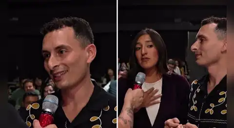 Joven italiano confiesa que dejó su carrera en Londres para casarse con una peruana y hoy vende ropa en Gamarra: "Lo hice por amor"