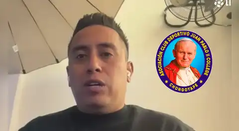 Christian Cueva aseguró que se siente identificado con Juan Pablo II porque ambos vienen de abajo: "Tal cual fue mi carrera"