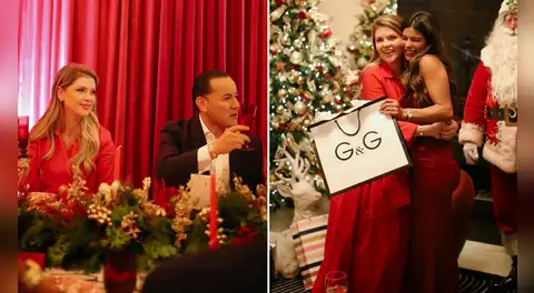 Brunella Horna presume lujoso intercambio de regalos que organizó junto con su esposo Richard Acuña: "Con amigos"