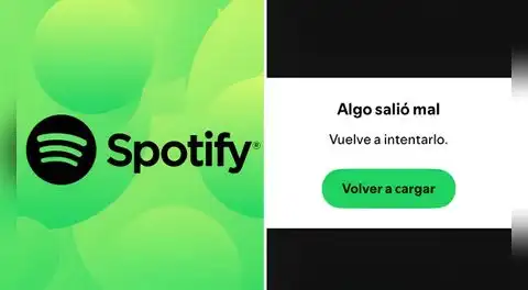 Se cayó Spotify: usuarios reportan fallas masivas en la plataforma de música en streaming