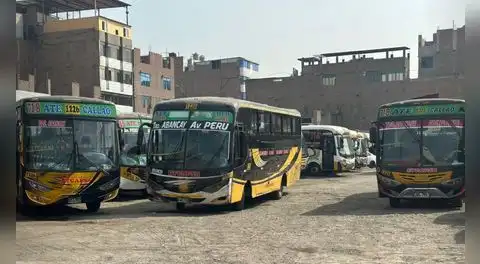 Línea Etcapsa, que cubre la ruta Callao-Ate, paraliza operaciones por extorsiones: cupos son de S/10.000 de "inscripción"