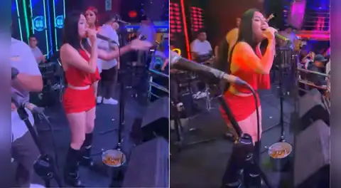 Milenka sorprende al público al cantar cumbia en concierto en vivo y las redes estallan en reacciones: ''Está perdiendo plata''
