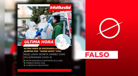 Reino Unido sí emitió recomendaciones por la Influenza A H3N2, pero no impuso medidas obligatorias como en la pandemia de la COVID-19