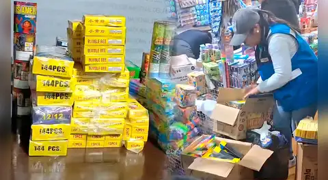 Incautan pirotécnicos valorizados en S/ 80 mil durante operativo policial en Cusco