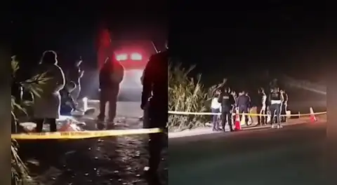 Encuentran cuerpo de una joven de 25 años acribillada a balazos en la Panamericana Norte en Huaura