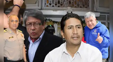 Las negligencias de la Dircocor que permitió la fuga de Vladimir Cerrón, Óscar Acuña y Ciro Castillo