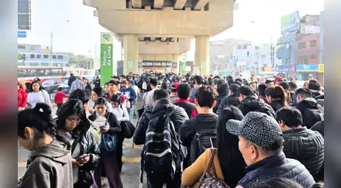Línea 1 del Metro de Lima asegura que reventa de pasajes por 'salderos' en sus estaciones es responsabilidad de la PNP: "Fuera de nuestras competencias"