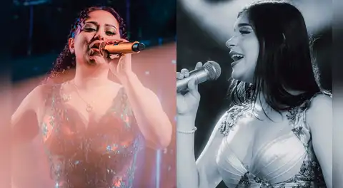 Ana Lucía Urbina auxilió a Cielo Fernández tras quedarse sin voz en pleno show de Corazón Serrano y usuarios la elogian: “Súbanle el sueldo”