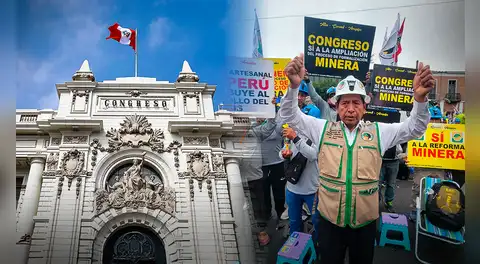 Reinfo hasta fines de 2026: Congreso ratifica dictamen que amplia proceso de formalización minera