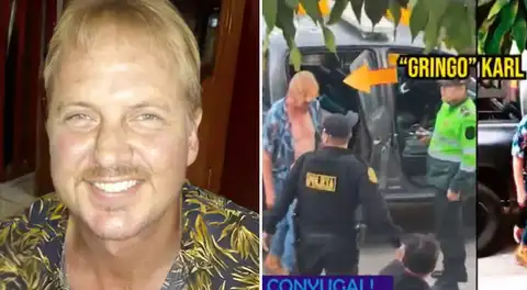 ‘Gringo Karl’ reaparece y termina en comisaría tras fuerte pelea con amigo de su esposa