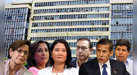 Casos emblemáticos que quedan para el 2026: Boluarte, Humala, Vizcarra, Castillo, Villarán, Keiko