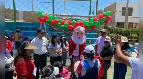 Módulo de Justicia de Camaná lleva alegría a niños de Samuel Pastor