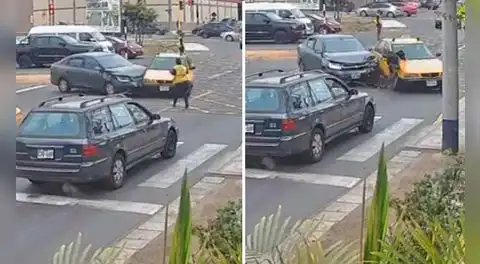 Inspectora municipal es atropellada cuando dirigía el tránsito en la Vía Expresa Sur, en Surco