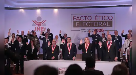 Elecciones 2026: 29 partidos políticos firmaron el Pacto Ético Electoral del JNE