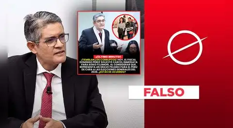 José Domingo Pérez no pidió 35 años de cárcel para Keiko Fujimori en medio de evaluación para archivar Caso Cócteles