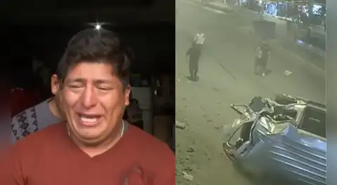 Hijo de pareja fallecida en accidente en Jicamarca revela que estaba en llamada con ellos cuando escuchó el choque: "Nadie hablaba; me quedé en shock"