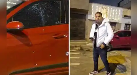 Balean auto de periodista de Prensa Callao TV, Anthony Rumiche: "Mi hijo se encontraba en la sala conmigo"