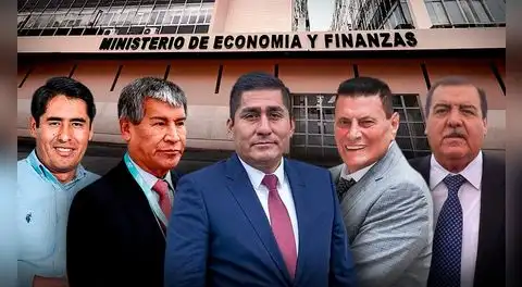 Gobernadores regionales buscan “estafar” al MEF y devengan dinero “fantasma” para incrementar ejecución presupuestal