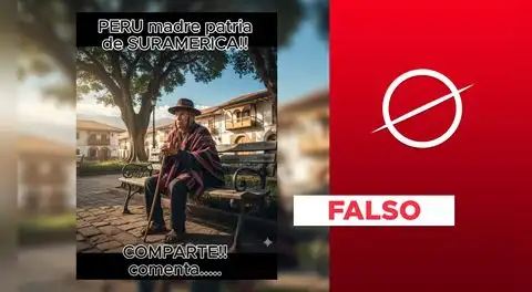 Adulto mayor no dijo que Bolivia pertenece al Perú y que fue separado de su patria: video fue hecho con IA