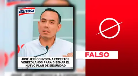 José Jerí no convoco a expertos venezolanos para diseñar un nuevo plan de seguridad ciudadana