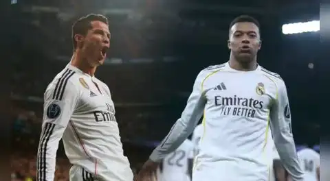 Kylian Mbappé igualó el récord de Cristiano Ronaldo: marcó gol de penal y celebró con el 'Siuuu'