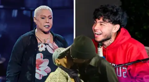 Neutro y Lucía de la Cruz sorprenden con beso durante transmisión en vivo: “Arrancamos con más ganas”