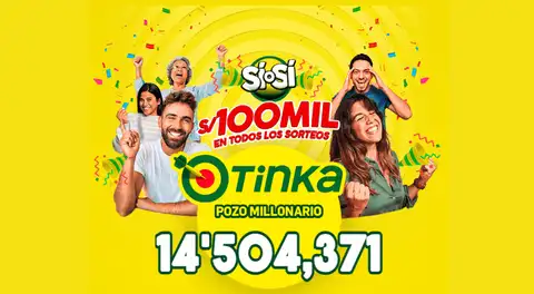 Sorteo de La Tinka EN VIVO hoy, domingo 21 de diciembre de 2025: ¿cuáles serán los números ganadores del Pozo Millonario y más?