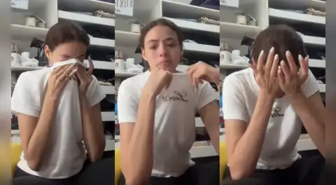 Hija de Melissa Klug llora tras bloqueo de su cuenta de TikTok y su emprendimiento se ve afectado: “Yo no soy mala persona”