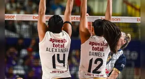 Alianza venció 3-0 a la U por la fecha 9 de la Liga Peruana de Vóley: las íntimas se mantienen punteras en el torneo