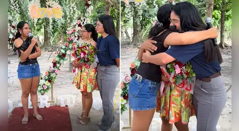 Hija de Lis Padilla conmueve con mensaje tras declaración de amor de la novia de su madre: "Quiero que las dos sean muy felices"