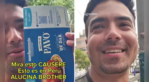 Cubano graba su reacción al canjear por primera vez su pavo navideño: "Vamos a cenar avestruz este fin de año"