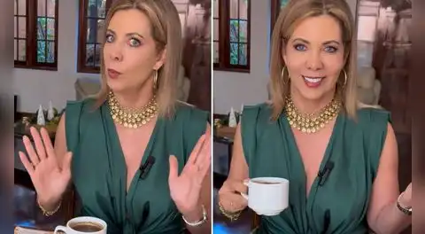 Maritere Braschi sorprende con tips para beber chocolatada con etiqueta y genera revuelo en redes: "¿Cuándo la clase para comer tocosh?"