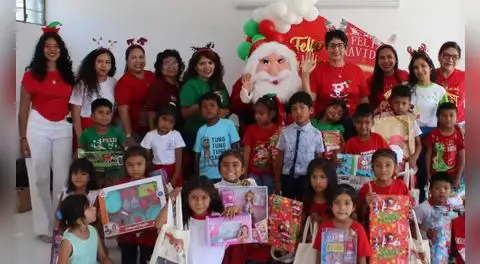 Corte Superior de Piura compartió con niñas y niños de los Ejidos Huán