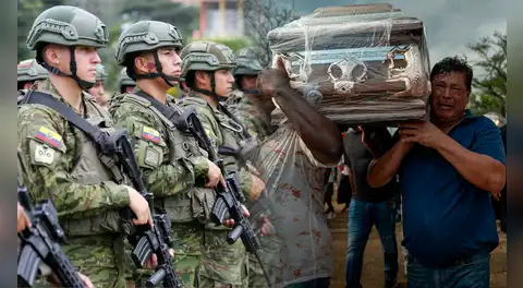 Tribunal de Ecuador condena a más de 34 años de cárcel a 11 militares por desaparición forzada de menores