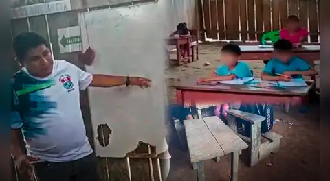 Niños de Condorcanqui, Amazonas estudian en colegios que se caen a pedazos y no hay respuesta para 2026