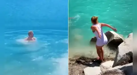 Turistas incumplen restricciones en el Huascarán y se bañan en las lagunas protegidas del Parque Nacional en Áncash