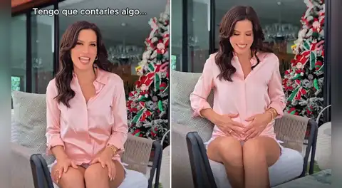 María Pía Copello niega que tendrá un bebé con irónico video: "Estoy embarazada después de 12 años"