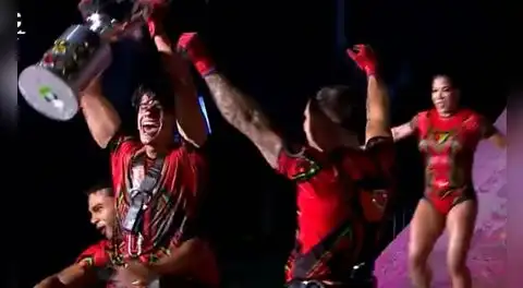 ¡Los 'combatientes' son los nuevos campeones de 'Esto es guerra'! Kevin Díaz derrotó a Patricio Parodi y logró la victoria para su equipo