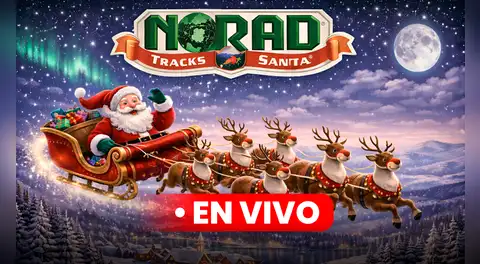 Recorrido de Papá Noel EN VIVO por Navidad 2025: en qué parte del mundo está Santa Claus en este momento