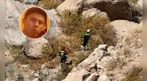 Arequipa: hallan cuerpo de joven en quebrada tras 18 días de intensa búsqueda