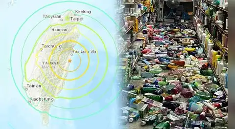 Terremoto de magnitud de 6,1 remece el este de Taiwán: no se reportan víctimas ni daños materiales