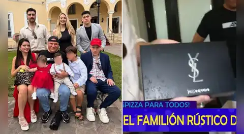 Mauricio Diez Canseco sorprende a sus ocho hijos y novia argentina con costosos regalos por navidad: perfumes, gafas de marca y más