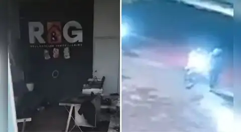 La Libertad: joven trabajadora sufre quemaduras graves tras ataque a inmobiliaria con bomba molotov